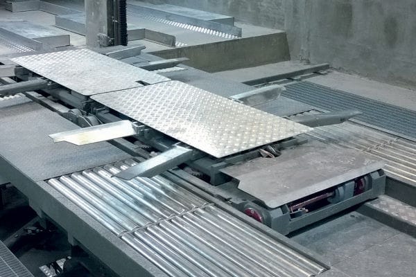 Interpark™ – Carro de transferencia de dos unidades sincronizadas