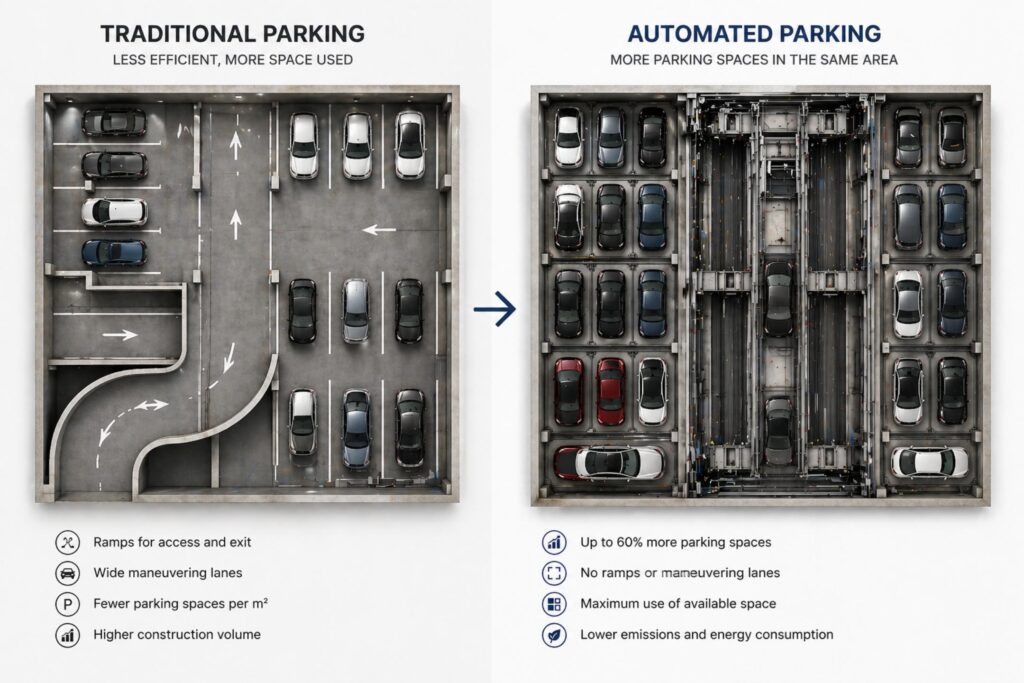 traditional-vs-automated-parking-space-efficiency